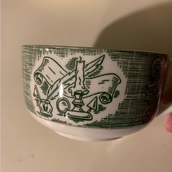 Vintage Royal China The Old Curiosity Shop 6 Saucers and 2 Teacups - Picture 6 of 10